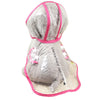 Transparent Pet Dogs Raincoat PVC Waterproof Rain Coat Pets Small Dogs Raincoats Clothing XS-2XL 2017ing